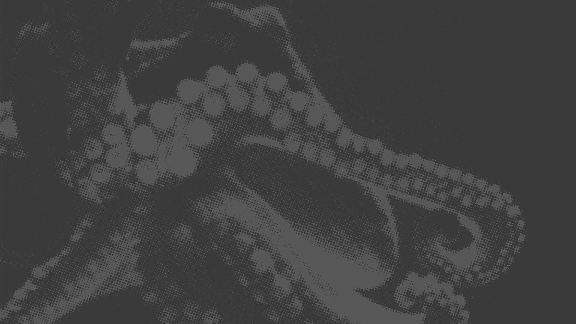 pixillated octopus tentacles in grey